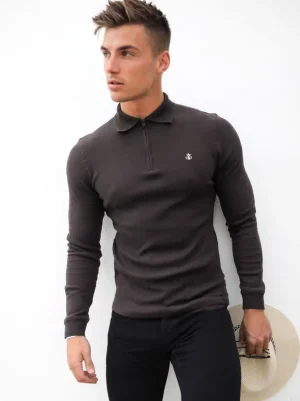 Blakely Clothing Aspen Long Sleeve Polo Cheap