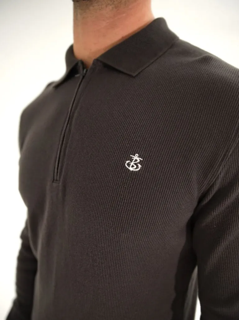 Blakely Clothing Aspen Long Sleeve Polo Cheap