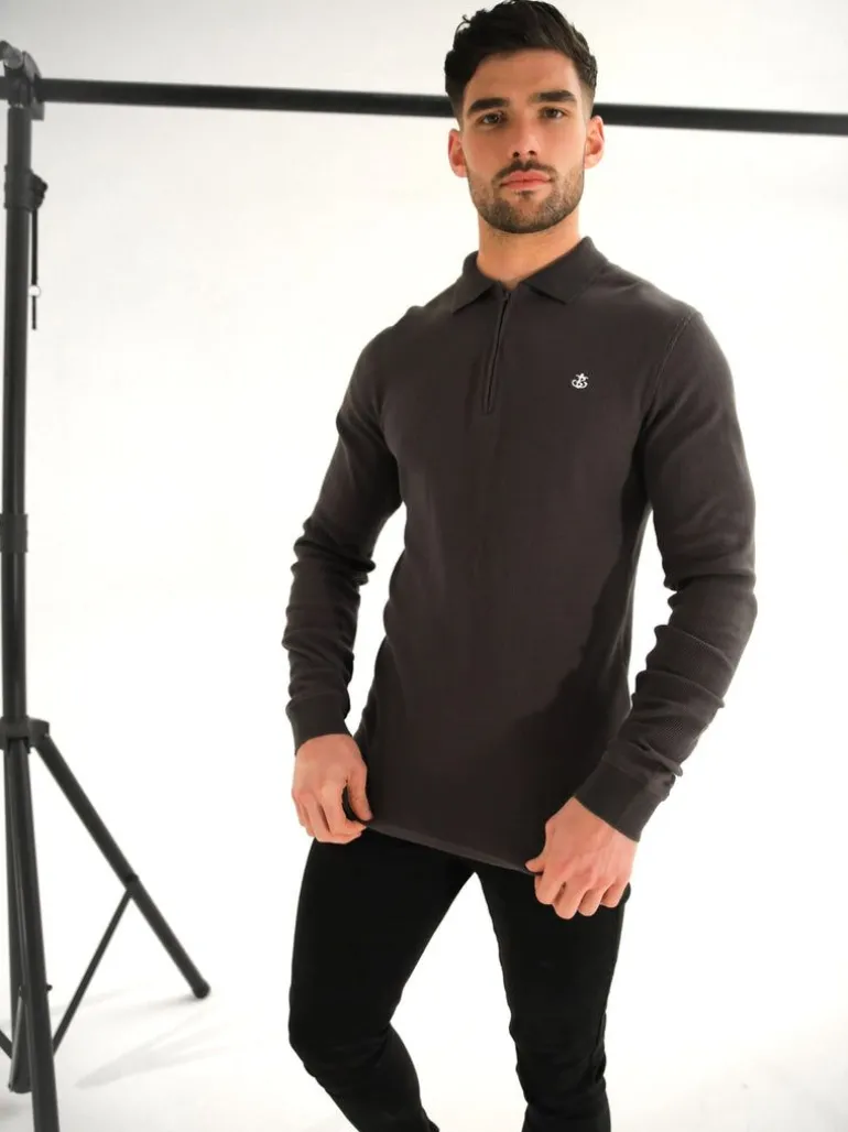 Blakely Clothing Aspen Long Sleeve Polo Cheap