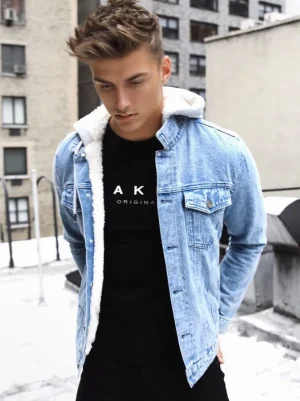 Blakely Clothing Camden Hooded Denim Jacket Outlet