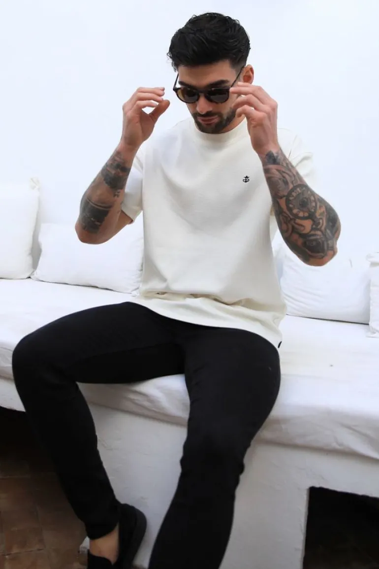 Blakely Clothing Ceuta Textured Relaxed T-Shirt Online