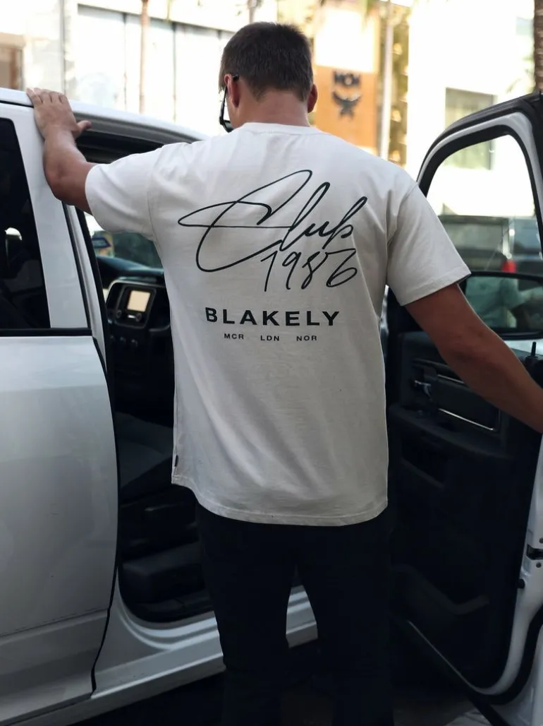Blakely Clothing Club Relaxed T-Shirt Flash Sale