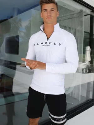 Blakely Clothing Compound 1/4 Zip Outlet