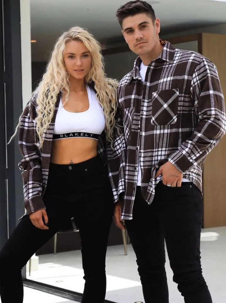 Blakely Clothing Dayton Oversized Check Shirt Best