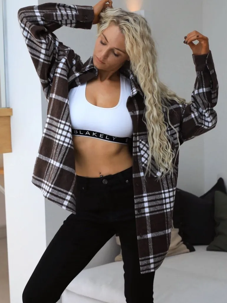 Blakely Clothing Dayton Oversized Check Shirt Best