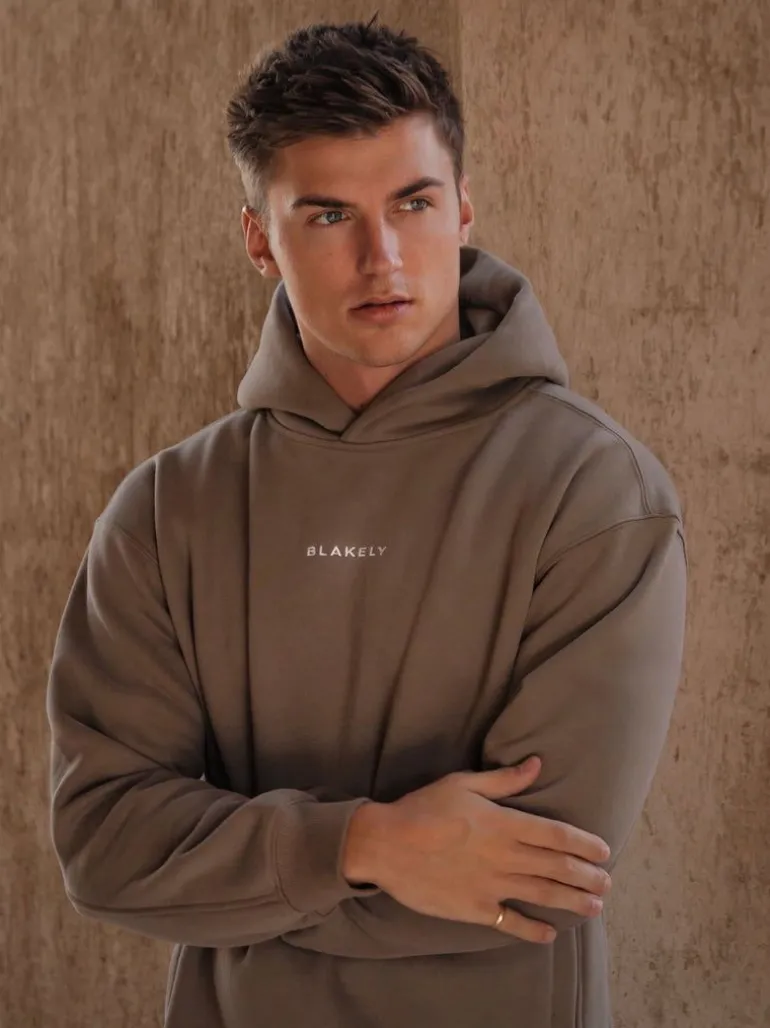 Blakely Clothing Essential Relaxed Hoodie New