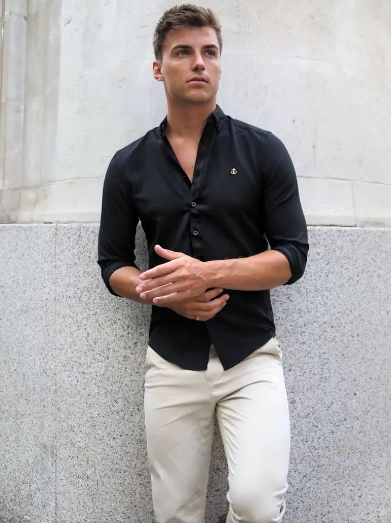 Blakely Clothing Farringdon Fitted Stretch Shirt New