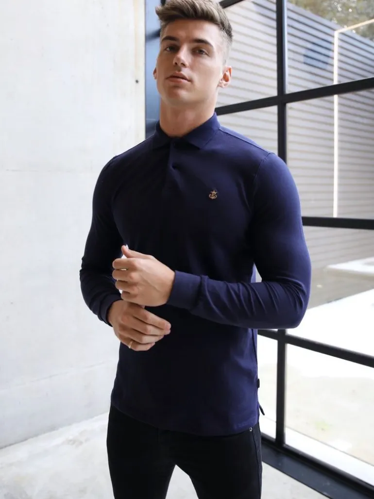 Blakely Clothing Harrow Long-Sleeve Polo Online
