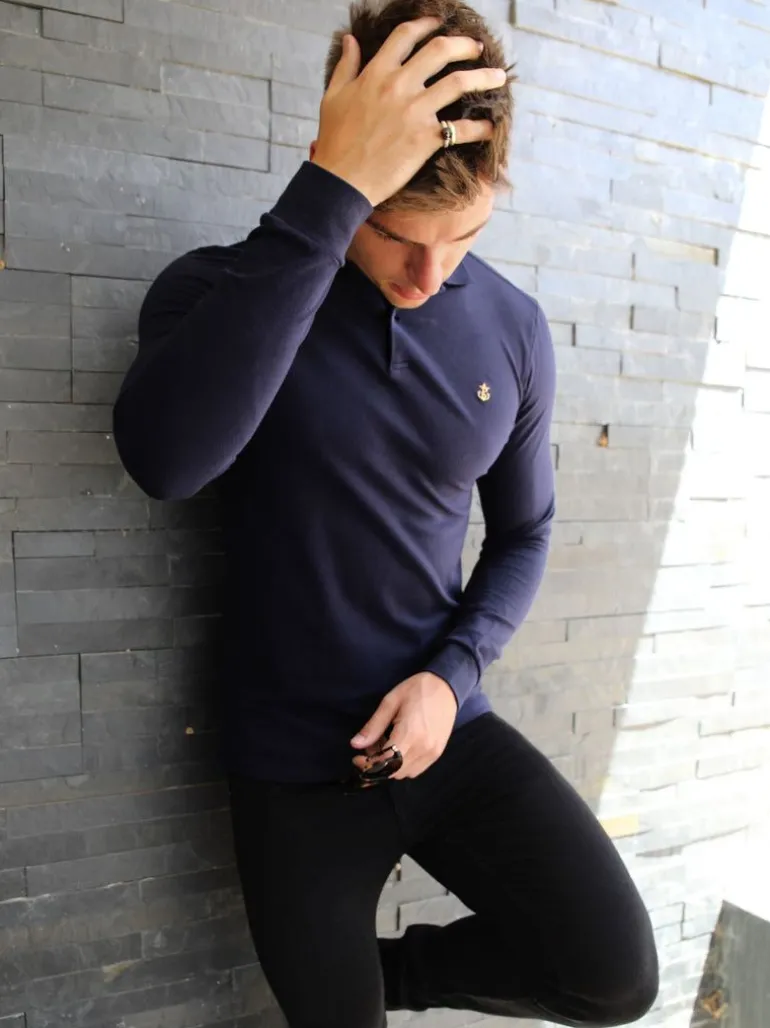 Blakely Clothing Harrow Long-Sleeve Polo Online