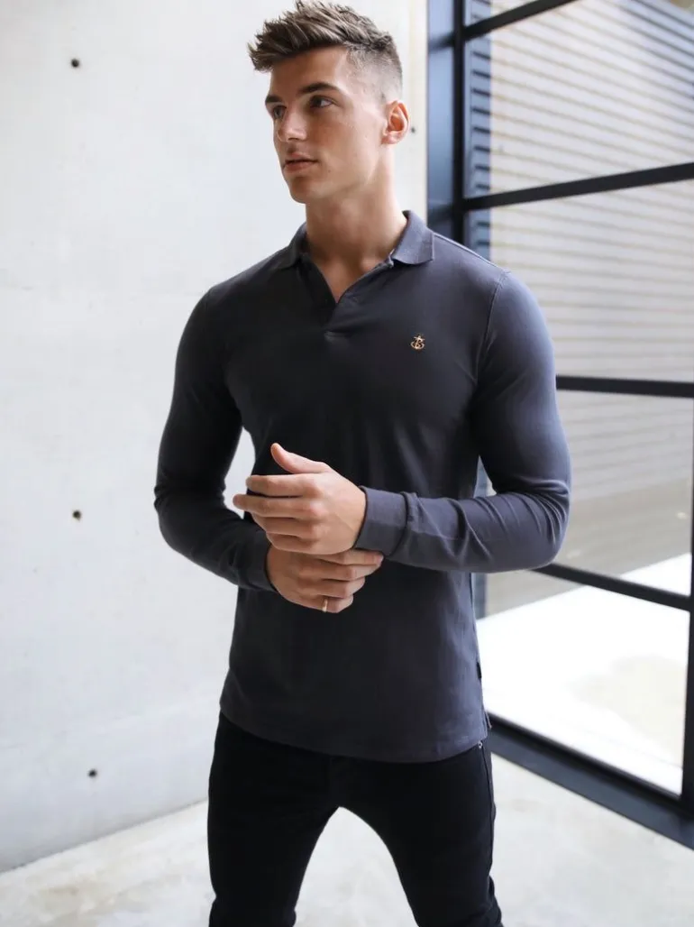 Blakely Clothing Harrow Long-Sleeve Polo Cheap