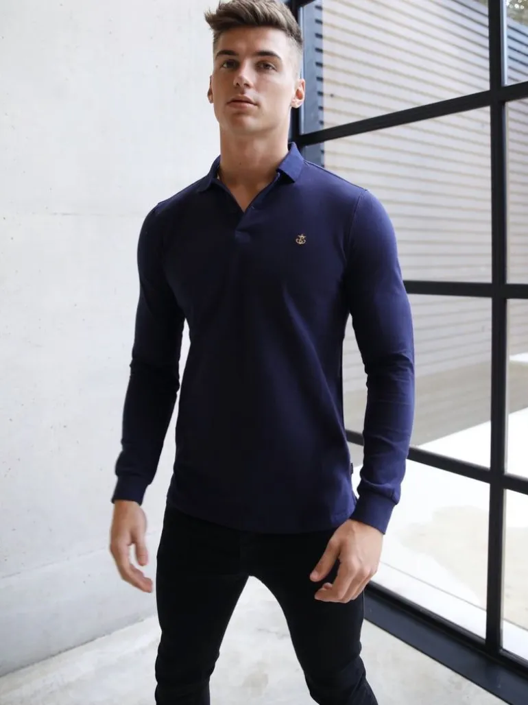 Blakely Clothing Harrow Long-Sleeve Polo Online