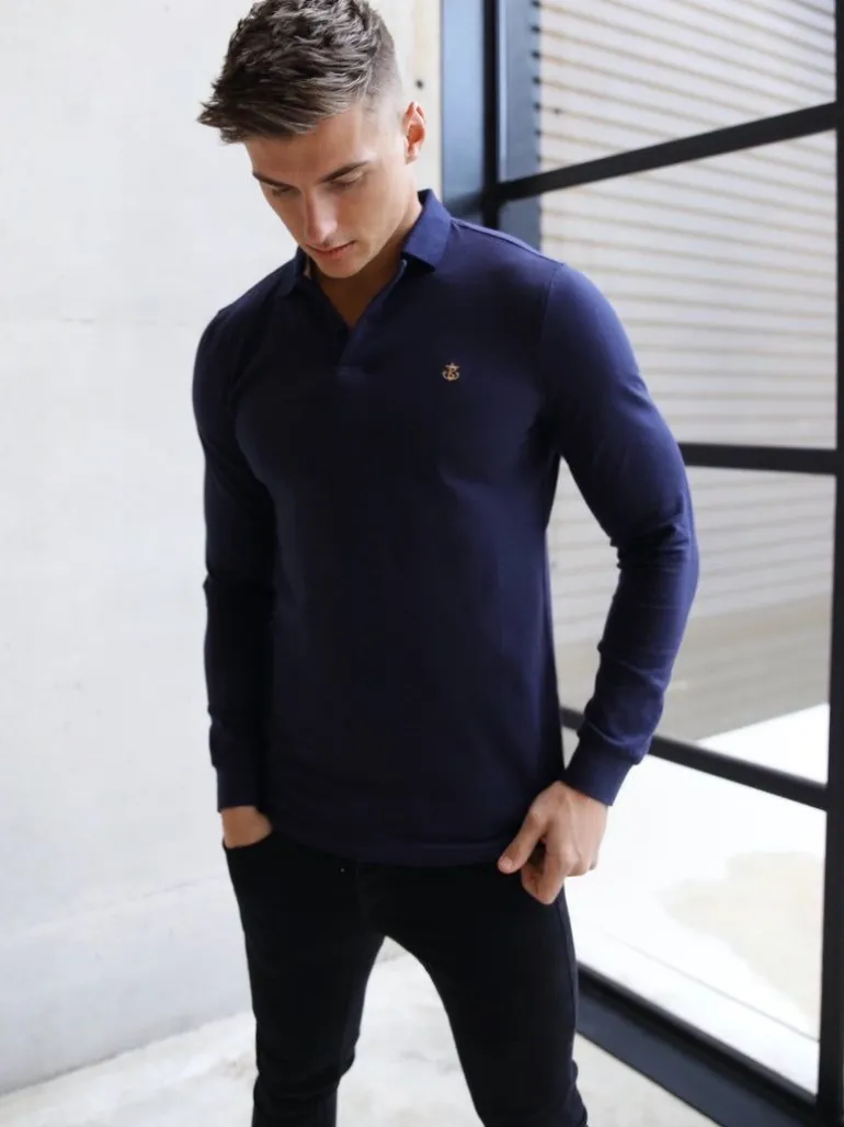 Blakely Clothing Harrow Long-Sleeve Polo Online
