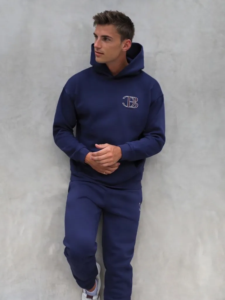 Blakely Clothing Initial Relaxed Hoodie Flash Sale
