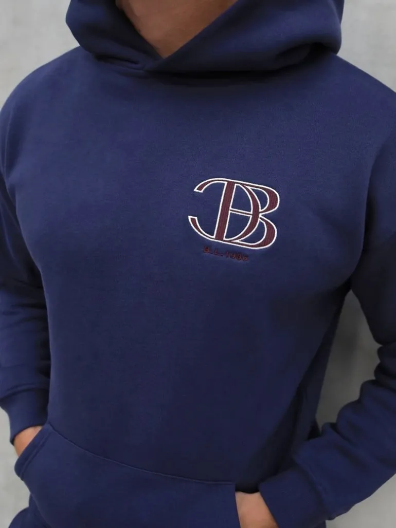 Blakely Clothing Initial Relaxed Hoodie Flash Sale