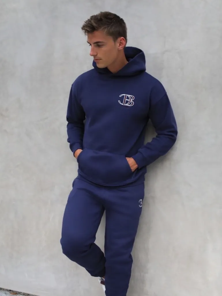 Blakely Clothing Initial Relaxed Hoodie Flash Sale