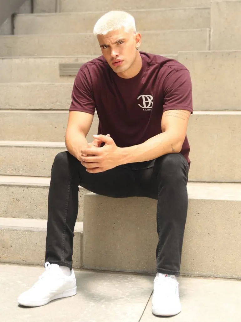Blakely Clothing Initial Relaxed T-Shirt Cheap