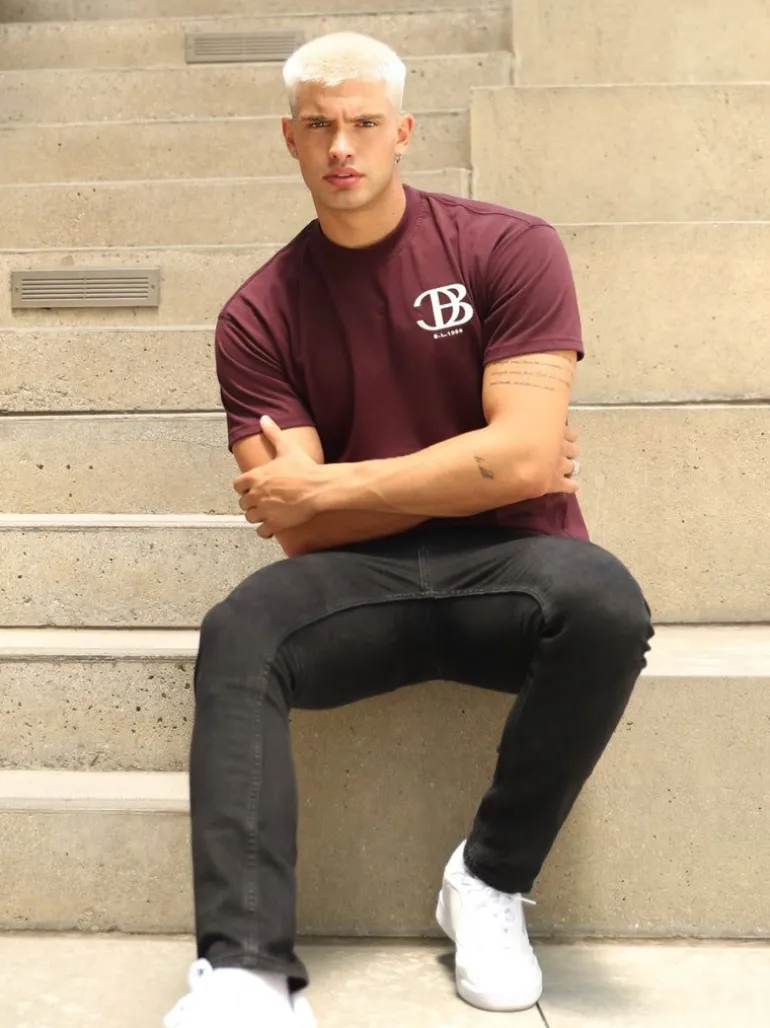Blakely Clothing Initial Relaxed T-Shirt Cheap