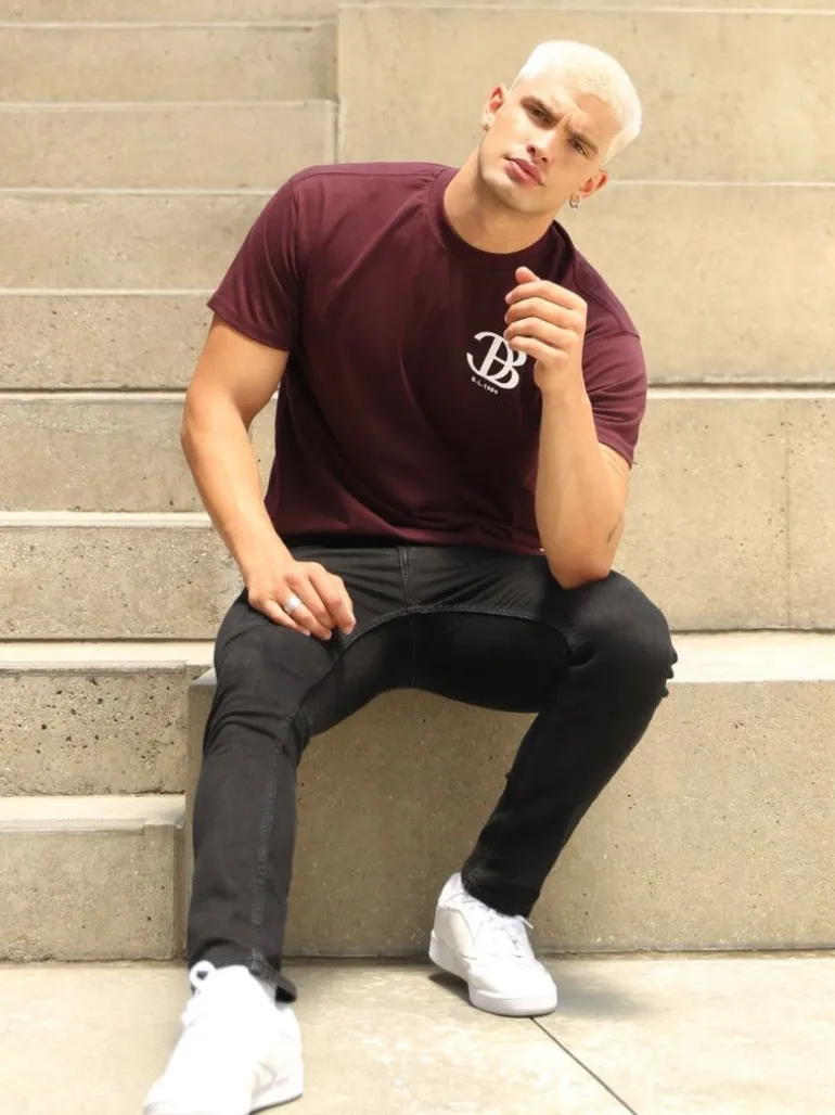 Blakely Clothing Initial Relaxed T-Shirt Cheap