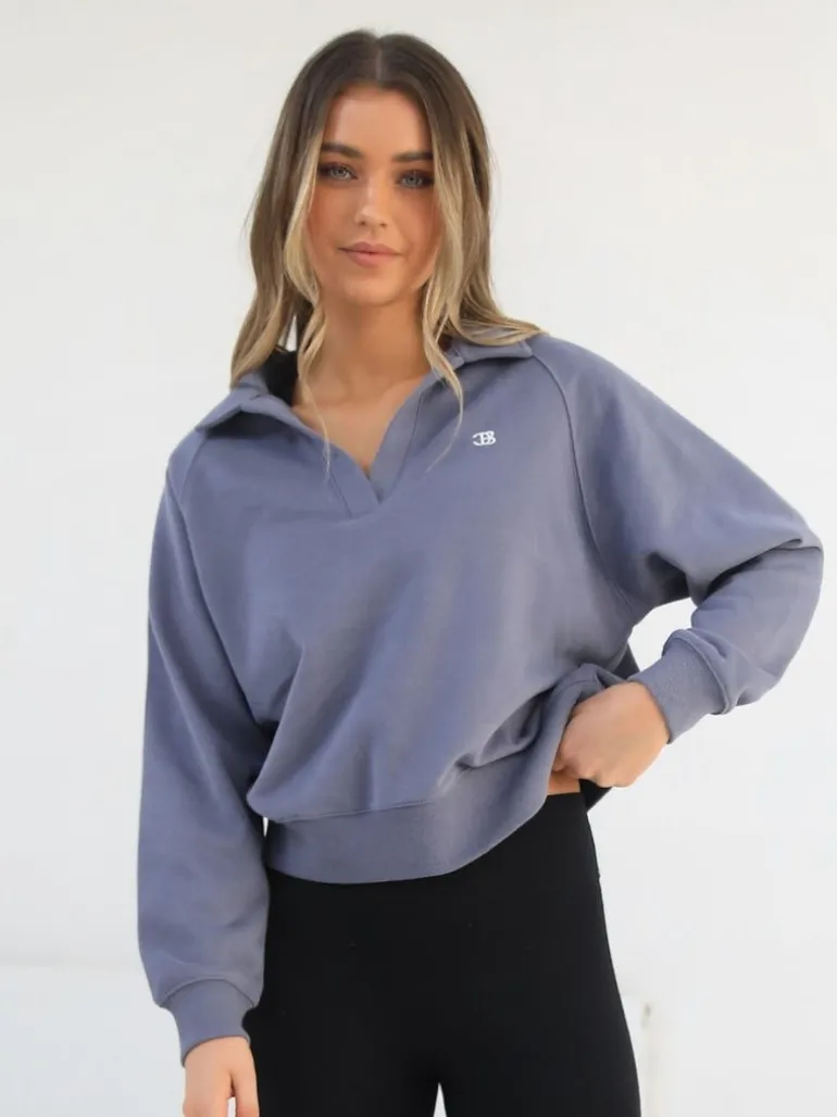 Blakely Clothing Initial V-Neck Jumper Flash Sale