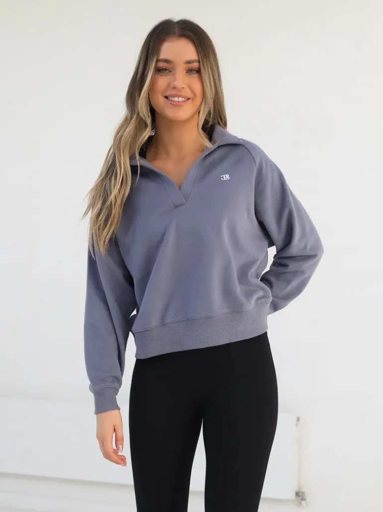 Blakely Clothing Initial V-Neck Jumper Flash Sale
