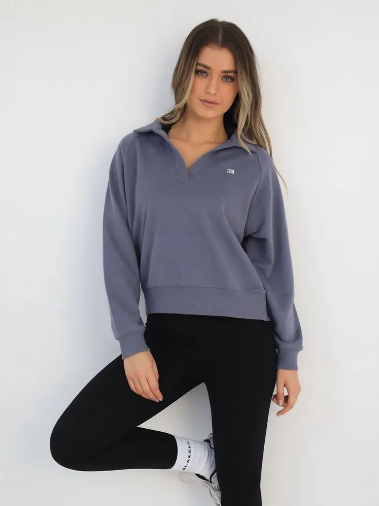 Blakely Clothing Initial V-Neck Jumper Flash Sale