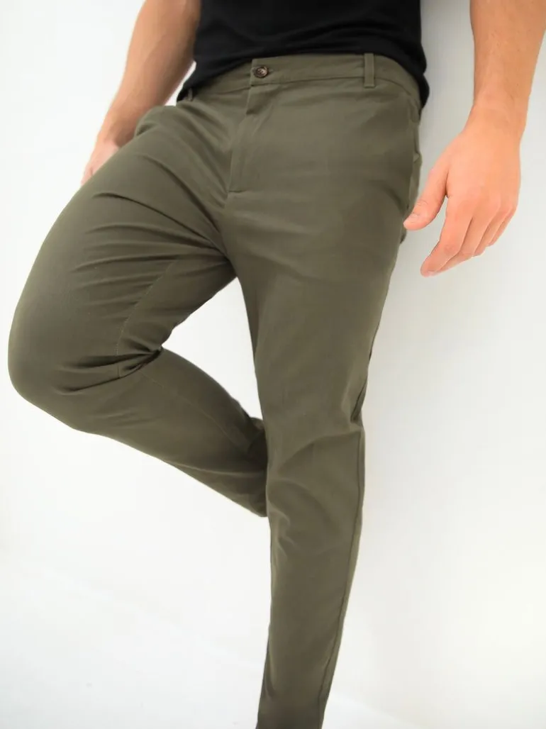 Blakely Clothing Kingsley Slim Fit Tailored Chinos Flash Sale