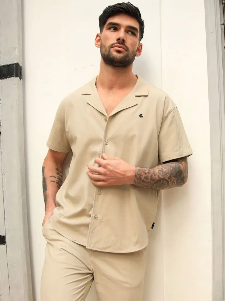 Blakely Clothing Nador Open Collared Shirt Discount