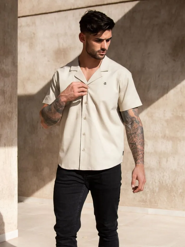 Blakely Clothing Nador Open Collared Shirt New