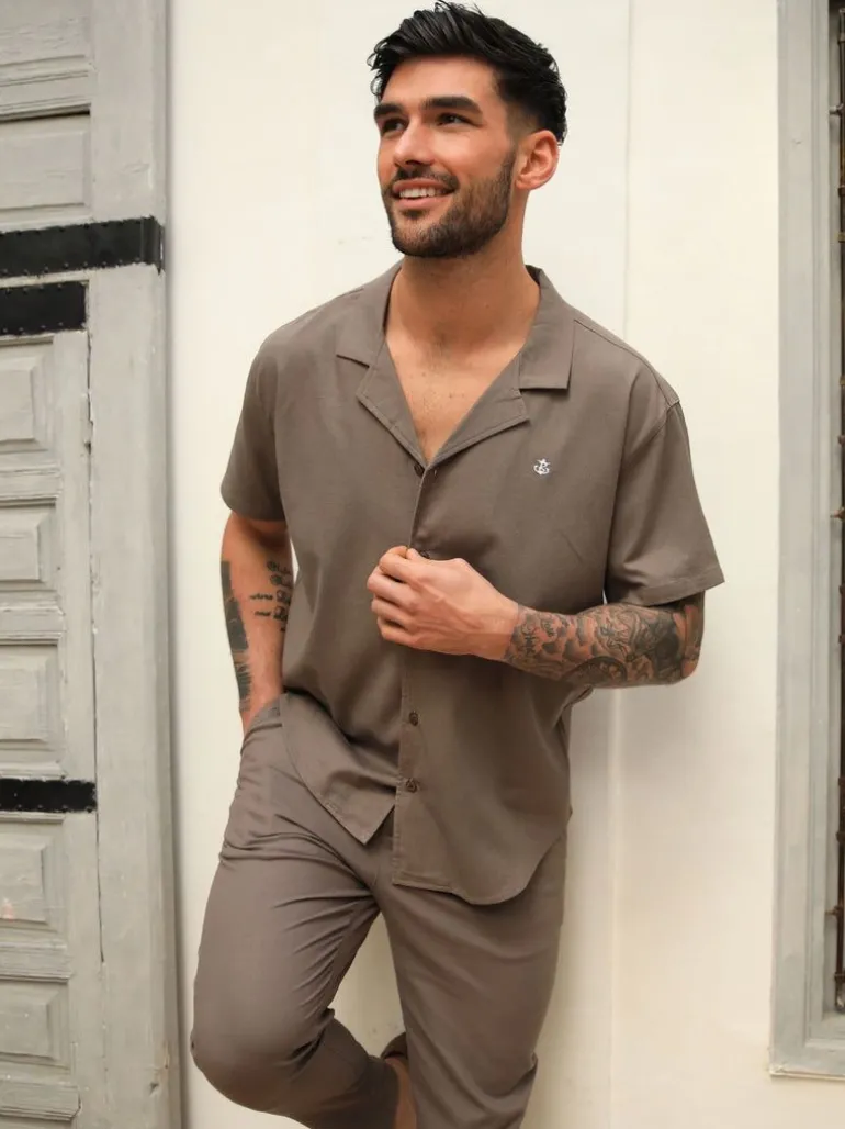 Blakely Clothing Nador Open Collared Shirt Clearance
