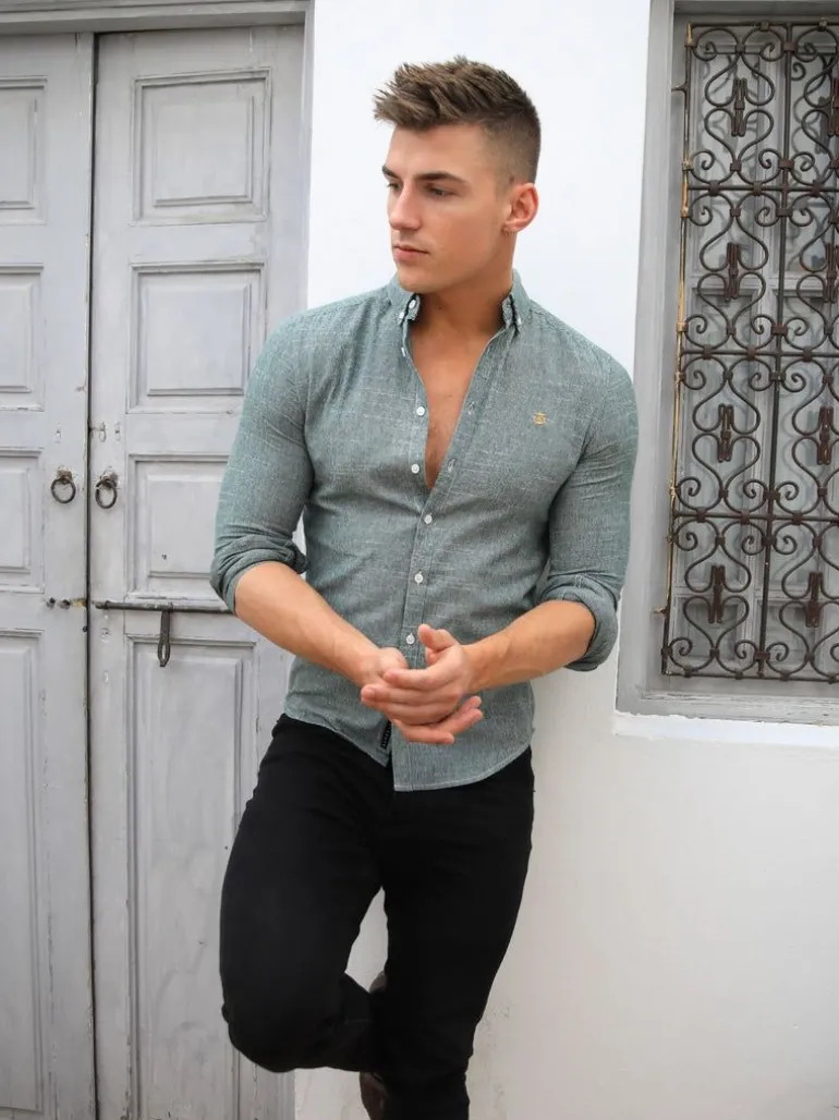 Blakely Clothing Odessa Pinstripe Shirt Clearance
