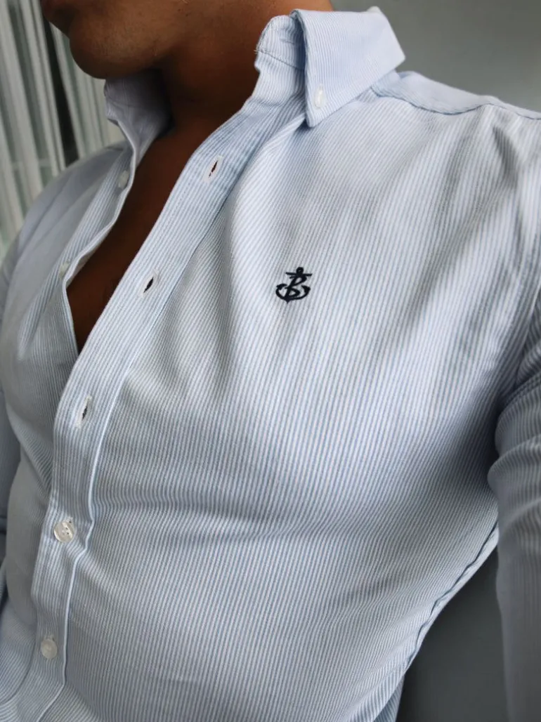 Blakely Clothing Oxford Fitted Stretch Shirt Clearance