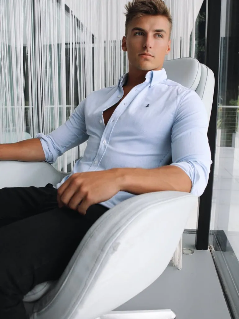Blakely Clothing Oxford Fitted Stretch Shirt Clearance