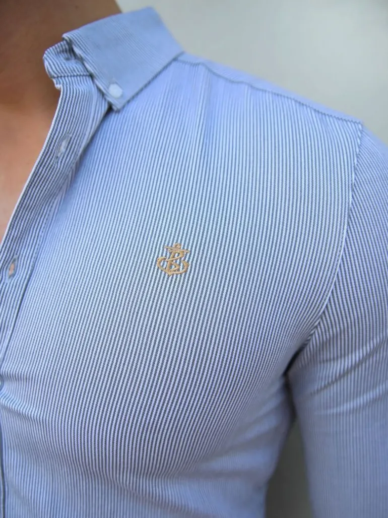 Blakely Clothing Pesaro Pinstripe Shirt Store