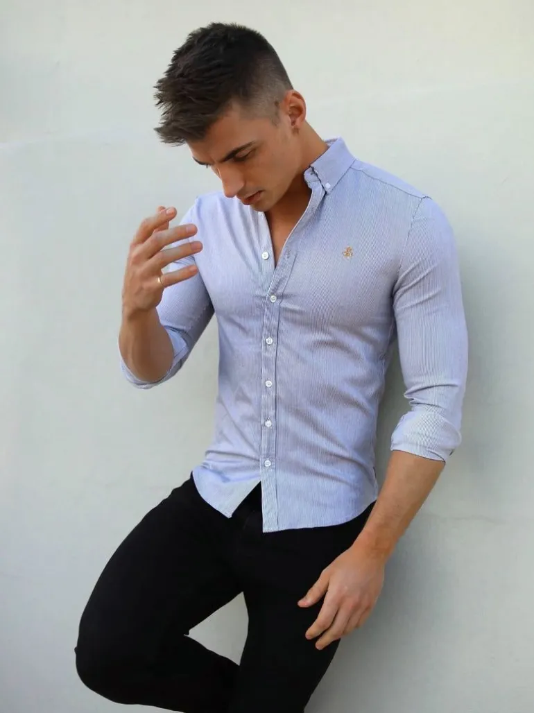 Blakely Clothing Pesaro Pinstripe Shirt Store