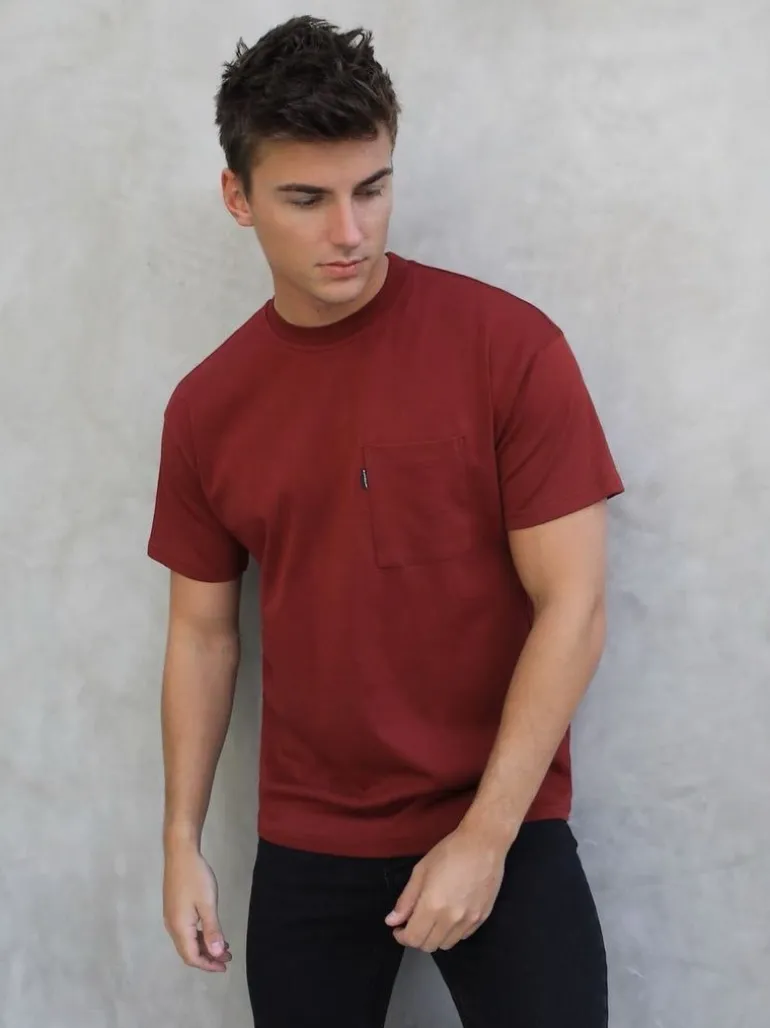 Blakely Clothing Relaxed Pocket T-Shirt New