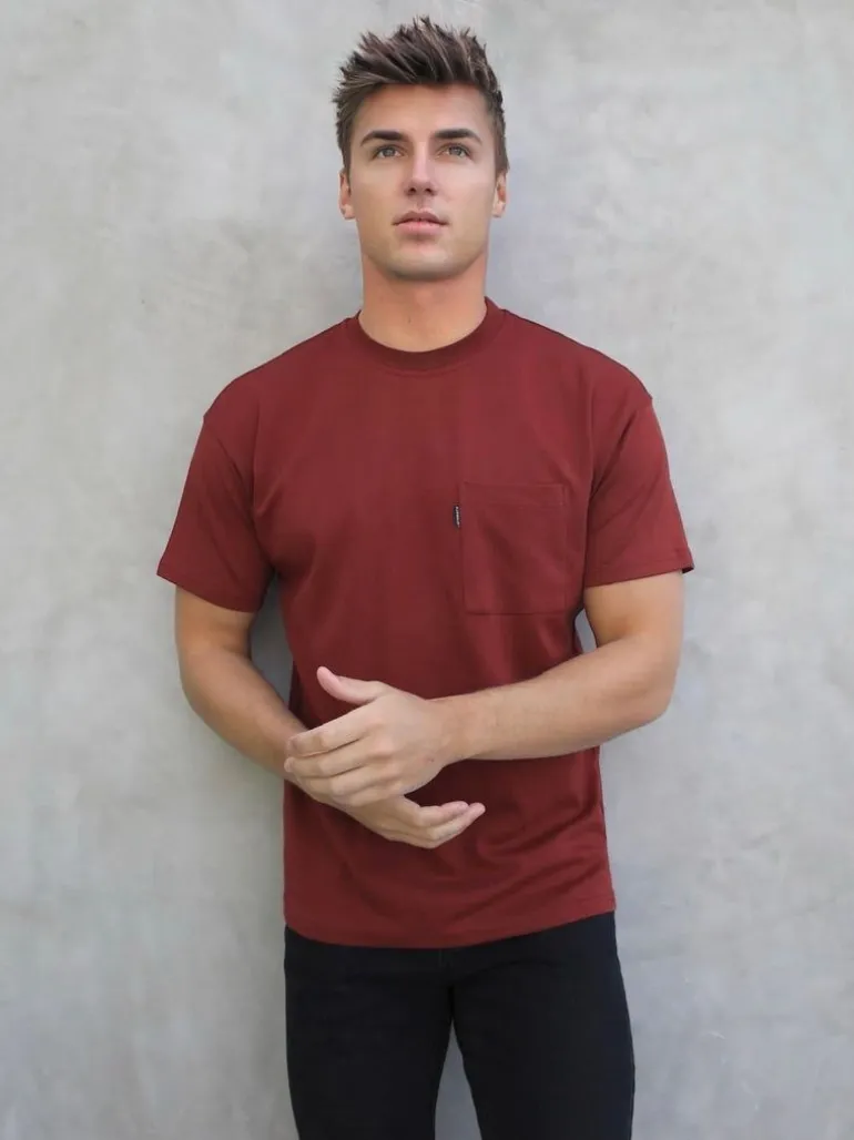 Blakely Clothing Relaxed Pocket T-Shirt New