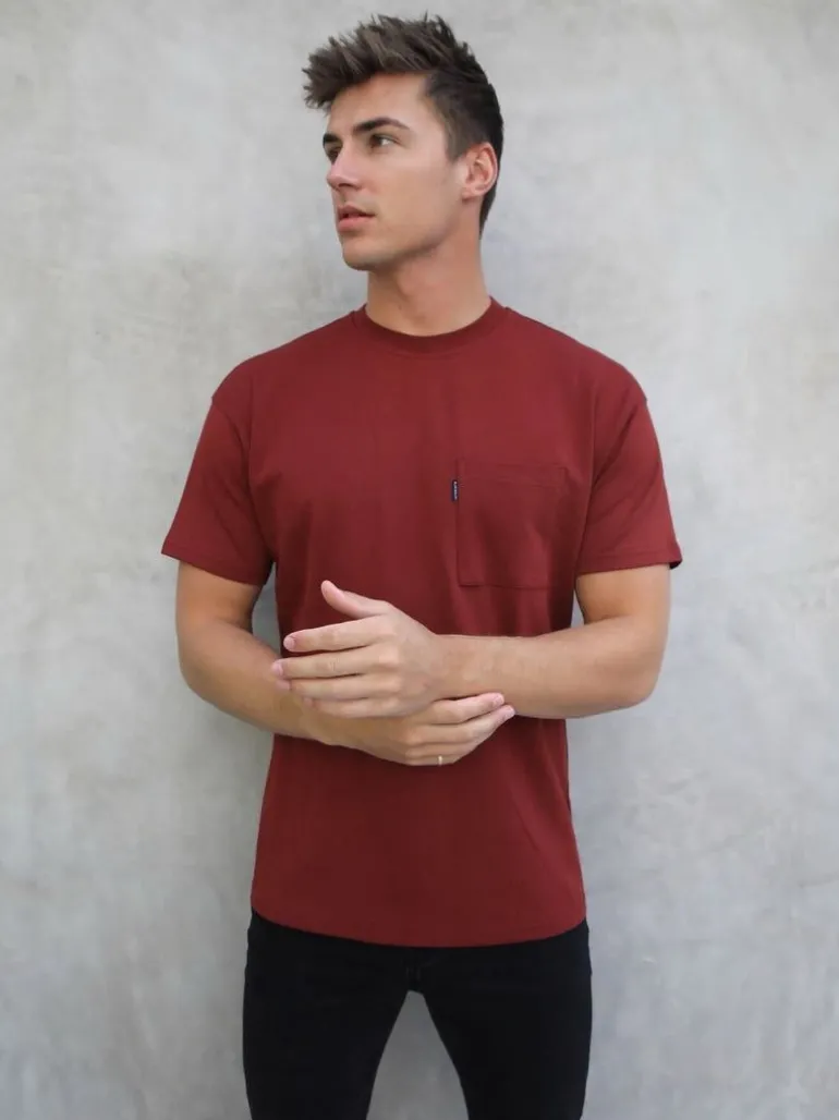 Blakely Clothing Relaxed Pocket T-Shirt New