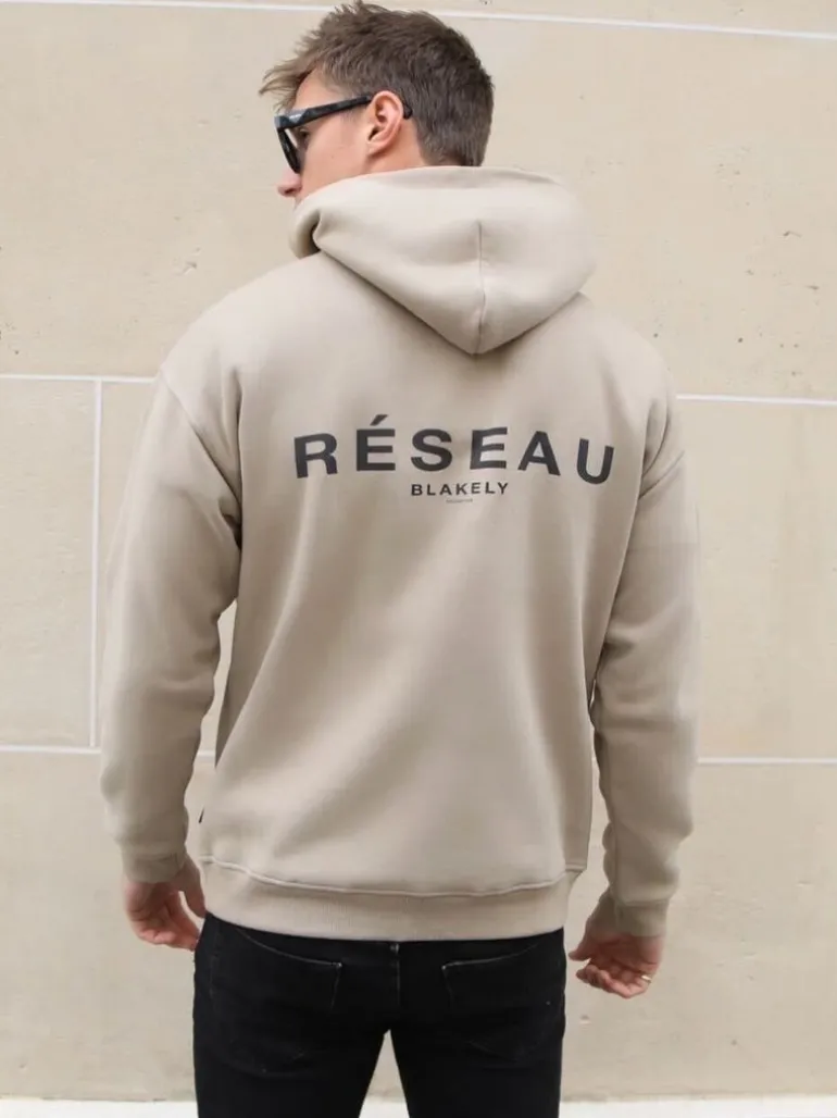 Blakely Clothing Reseau Relaxed Hoodie New
