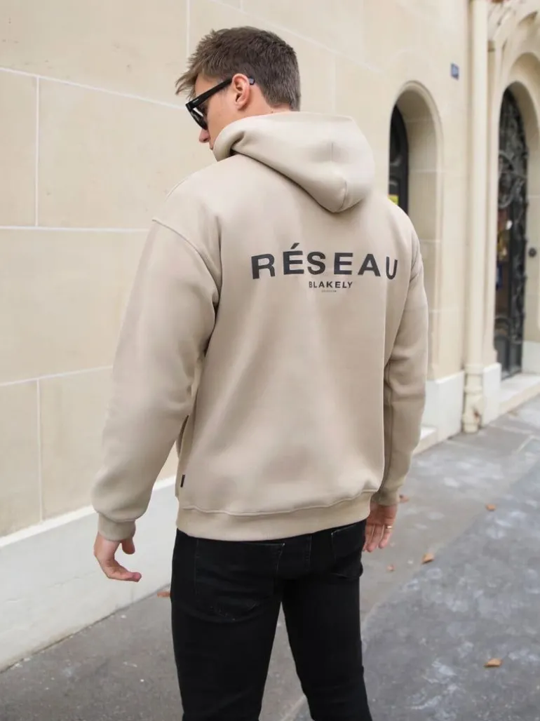 Blakely Clothing Reseau Relaxed Hoodie New