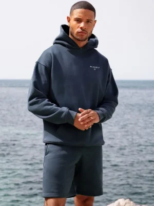 Blakely Clothing Riviera Initial Relaxed Hoodie Clearance