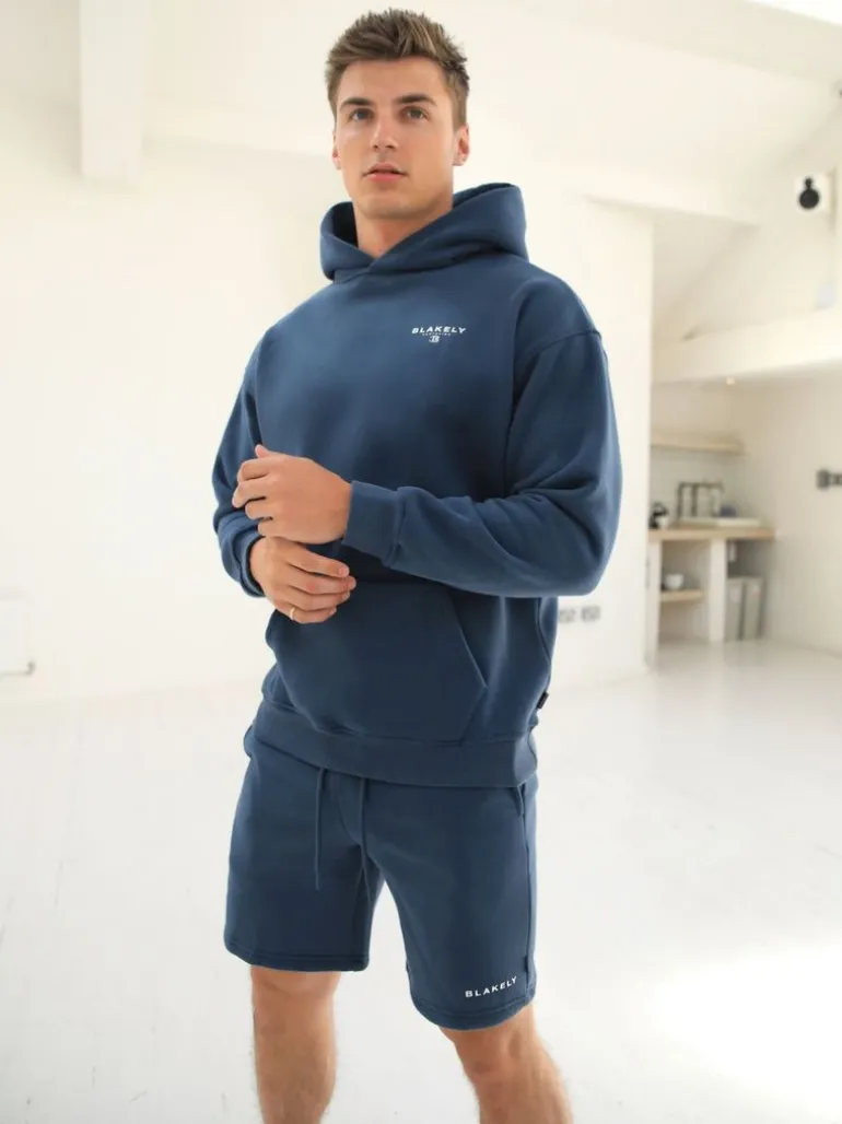 Blakely Clothing Riviera Initial Relaxed Hoodie Clearance