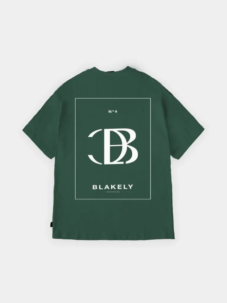 Blakely Clothing Riviera Initial Relaxed T-Shirt Clearance