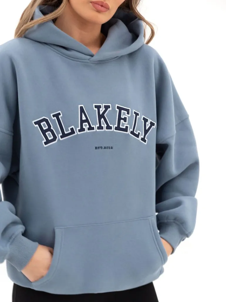 Blakely Clothing Varsity Oversized Hoodie Cheap