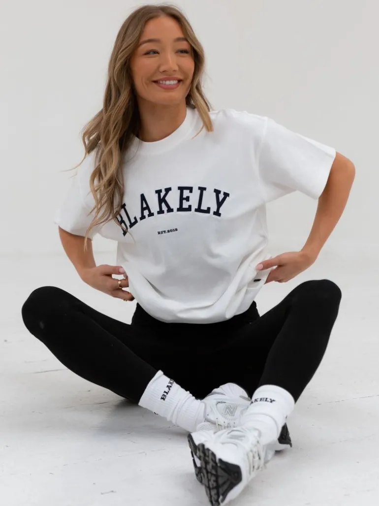Blakely Clothing Varsity Oversized T-Shirt Discount