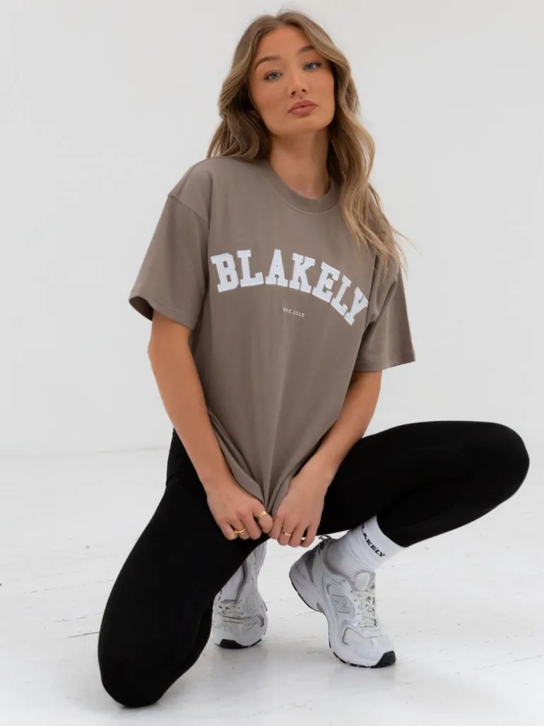 Blakely Clothing Varsity Oversized T-Shirt Clearance