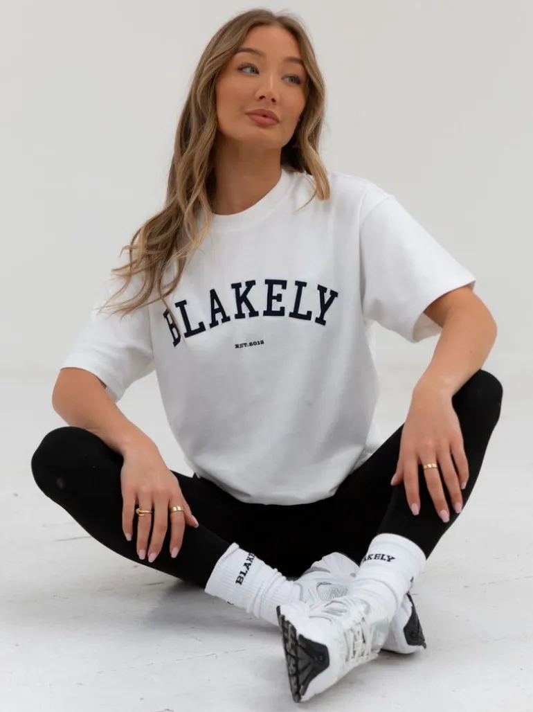 Blakely Clothing Varsity Oversized T-Shirt Discount