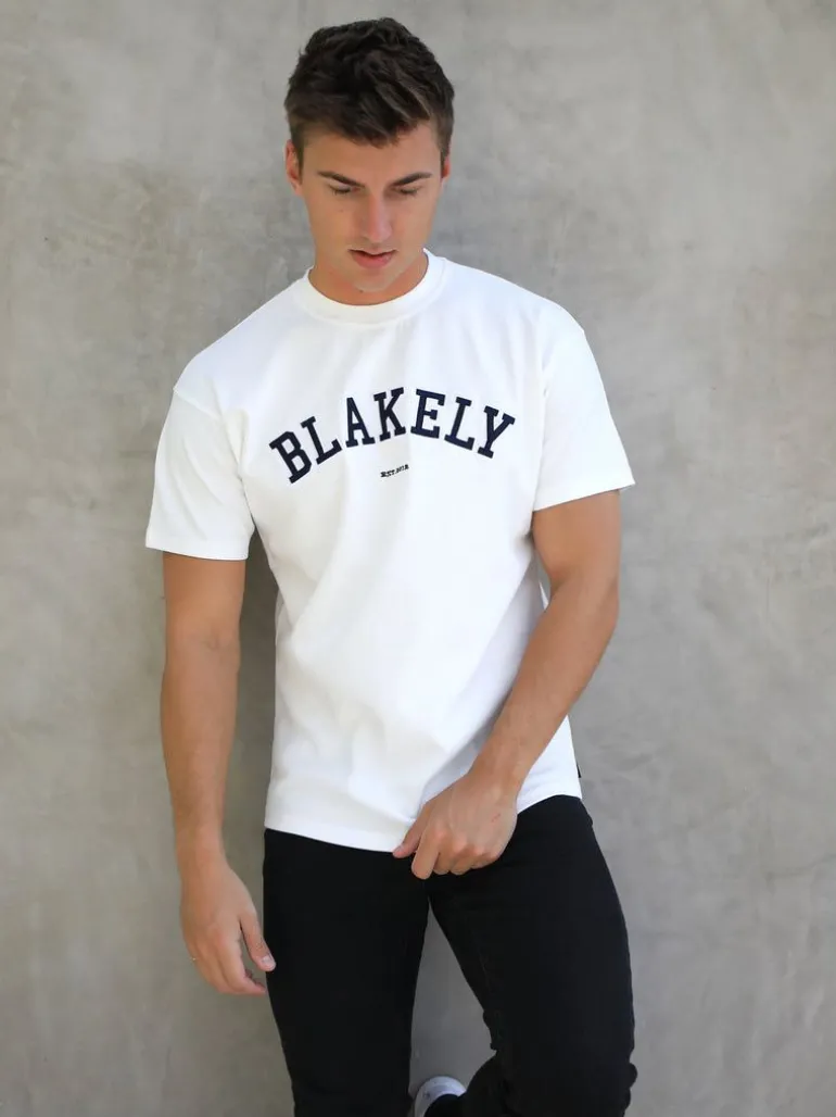 Blakely Clothing Varsity Relaxed T-Shirt Clearance